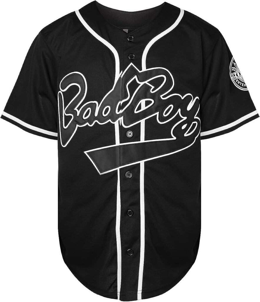 10 Smalls Bad Boy Jersey 90S Hip Hop Movie Baseball Jersey for Men S-XXXL (10 Black, X-Large) : Clothing, Shoes  Jewelry