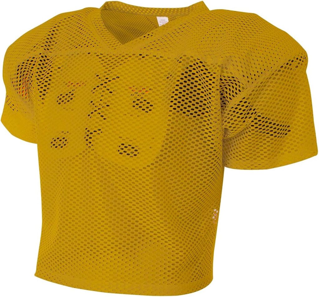 A4 Drop Ship NB4190 Youth Football All Porthole Practice Jersey