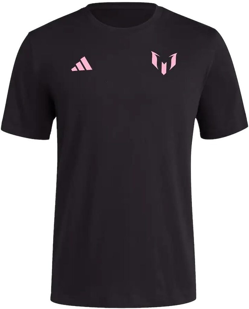 adidas Mens Messi Generic Short Sleeve T-Shirt, Black : Clothing, Shoes  Jewelry