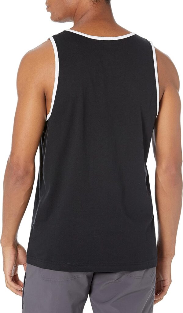 Amazon Essentials Mens Regular-Fit Tank Top, Black/White, Large : Clothing, Shoes  Jewelry
