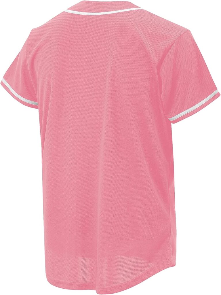 Baseball Jersey for Men and Women, Baseball Shirts for Custom Button up Shirt,Hipster Hip Hop Sports Uniforms